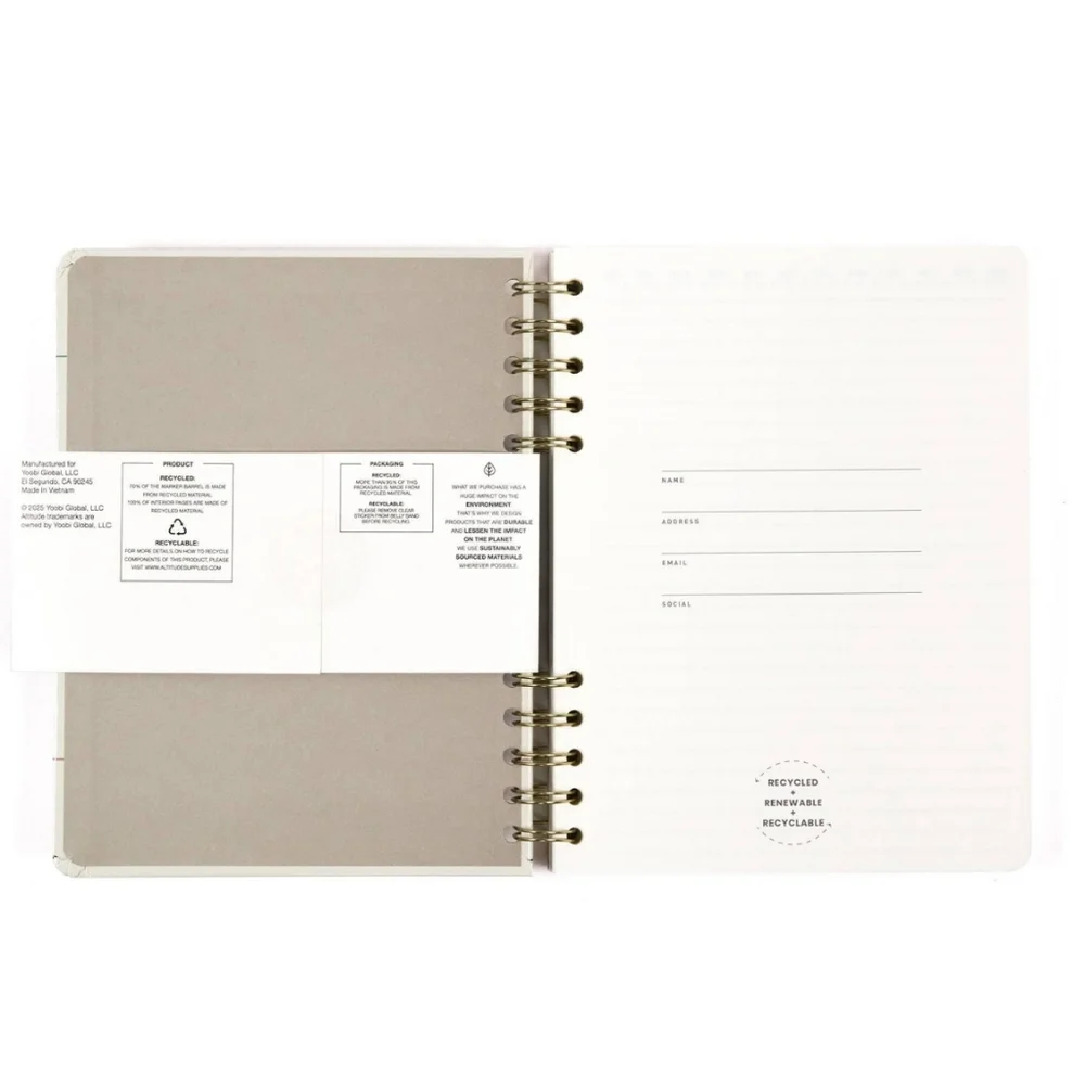 Wet & Dry‎ Erasable Cover Ruled Journal 6